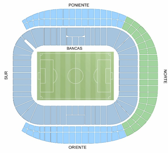 Mapa Estadio BBVA